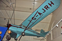 G-AJRH - 1947 Auster J-1N, c/n: 2606 hangs from the ceiling of the Charnwood Museum , Granby Street , Loughborough , Leicestershire - by Terry Fletcher