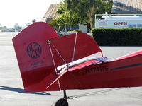 N174RS @ SZP - 1937 Fleet 7B, Kinner 5B 125 Hp 5 cylinder radial, elephant-ear balanced rudder. Named for it's maker-Major Reuben Fleet, Founder of Consolidated Aircraft. - by Doug Robertson