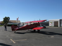 N174RS @ SZP - 1937 Fleet 7B, Kinner 5B 125 Hp 5 cylinder radial, photographing a photographer photographing the rare Fleet 7B. See this aircraft aloft in Brian Terwilliger's smash DVD 'ONE-SIX RIGHT'.  - by Doug Robertson