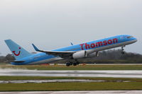 G-CPEU @ EGCC - Thomson - by Chris Hall