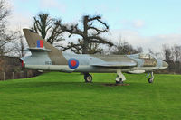XG225 @ EGWC - Hawker Hunter F.6A, c/n: 41H-680037 - by Terry Fletcher