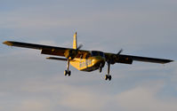 G-HEBS @ EGEO - Approaching Oban with the Tuesday morning flight from Islay & Colonsay. - by Jonathan Allen