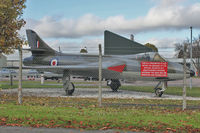 WT612 - 1954 Hawker Hunter F.1, c/n: 41H/665447 at RAF Henlow - by Terry Fletcher