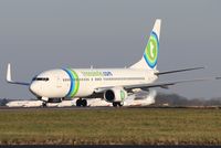 PH-HZL @ EGSH - On the runway about to depart. - by Graham Reeve