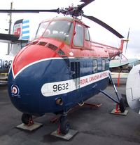 N2300Z - Sikorsky S-55 (painted to represent '9632' of the RCAF) at the Canadian Museum of Flight, Langley BC - by Ingo Warnecke