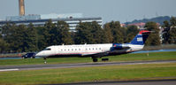 N446AW @ KDCA - Landing DCA - by Ronald Barker