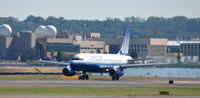 N809UA @ KDCA - Takeoff DCA - by Ronald Barker