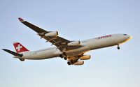 HB-JMB @ KLAX - Arriving at LAX on 24R - by Todd Royer