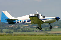 G-AWYJ @ EGHA - Privately owned. - by Howard J Curtis