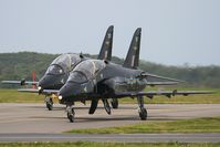 XX181 @ EGOV - Hawk T1s XX181 and XX205, both in the markings of 208(R) Squadron RAF. - by Howard J Curtis