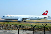 HB-IOM @ EGCC - Swiss International Air Lines - by Chris Hall