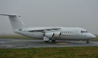 G-RAJJ @ EGSH - Arriving with Southampton FC into a very foggy Norwich. - by keithnewsome