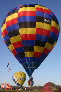 G-ZSKD - At the Icicle Balloon Meet, Savernake. - by Howard J Curtis