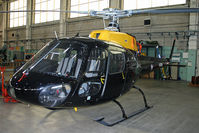 G-CEYO @ EGOS - Being prepared for service with the Defence Helicopter Flying School as G-CEYO/00. - by Howard J Curtis