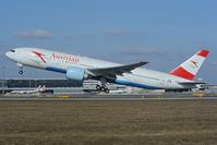 OE-LPA @ LOWW - Austrian Airlines Boeing 777-200 - by Dietmar Schreiber - VAP