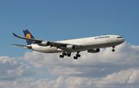 D-AIGO @ MIA - Lufthansa A340-300 - by Florida Metal