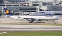 D-AIGS @ MIA - Lufthansa A340-300 - by Florida Metal