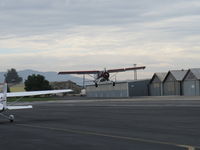 N233N @ SZP - 1956 DeHavilland (Canada) DCH-2 Mk 1 BEAVER, Baron MK2000 Special Edition, P&W R-985 Wasp Jr. 450 Hp radial, an extraordinary returning visitor landing Rwy 22 - by Doug Robertson