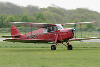 G-ADKC @ EGBP - At the Great Vintage Flying Weekend. Privately owned. - by Howard J Curtis