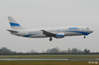 SP-ENF @ EIDW - Landing Rwy 10 at Dublin, bringing in French rugby supporters. - by Noel Kearney