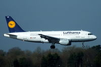 D-AILN @ EGCC - Lufthansa - by Chris Hall