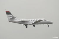 F-HBMR @ EIDW - Landing Rwy 10 at Dublin in the rain.. - by Noel Kearney