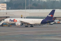 N916FD @ EGCC - FedEx - by Chris Hall