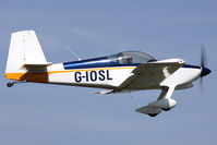 G-IOSL @ EGHS - Privately owned. At the Fly-In. - by Howard J Curtis