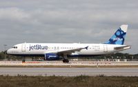 N656JB @ KFLL - Airbus A320 - by Mark Pasqualino