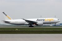 D-AALA @ EDDP - AeroLogic´s no. 1 on rwy 08R... - by Holger Zengler