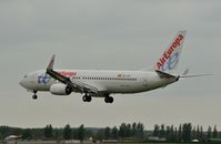 EC-LPQ @ EGSH - Landing onto runway 27. - by keithnewsome