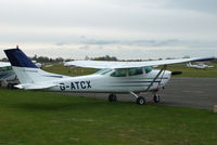 G-ATCX @ EGTC - Aeramics Ltd - by Chris Hall