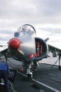 ZD406 - On Board HMS Illustrious - by Ron Roberts