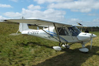 G-CECC @ EGHP - at the LAA Microlight Trade Fair, Popham - by Chris Hall
