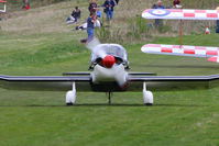 G-AXLS @ EGHP - at the LAA Microlight Trade Fair, Popham - by Chris Hall