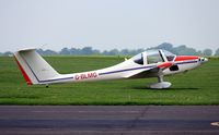 G-BLMG @ EGTB - Originally owned to, Bowker Air Services Ltd in September 1984 and currently with and a trustee of, Mike Golf Syndicate since June 1992 - by Clive Glaister