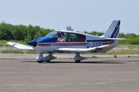 G-JUDE @ EGFH - Visiting Robin Regent. - by Roger Winser