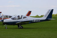 G-CFSB @ EGBK - at AeroExpo 2013 - by Chris Hall