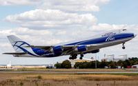 VP-BII @ EDDF - departure via RW18W - by Friedrich Becker