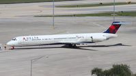 N911DE @ TPA - Delta MD-88 - by Florida Metal