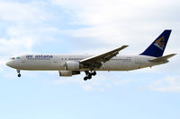 P4-KCB @ EDDF - Air Astana Boeing 767 - by Thomas Ranner