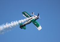 N4204S - Pitts S2S over Daytona Beach - by Florida Metal