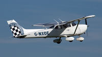G-NXOE @ EGTH - 42. G-NXOE departing the Shuttleworth Military Pagent Flying Day, 30 June 2013 - by Eric.Fishwick