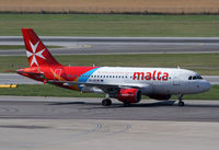 9H-AEH @ LOWW - Air Malta Airbus A319 - by Thomas Ranner
