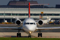 HB-JVF @ EGCC - Helvetic Airlines - by Chris Hall