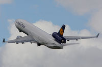 D-ALCN @ EGCC - Lufthansa Cargo - by Chris Hall