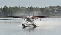 N675HP @ PALH - Departing Lake Hood - by Todd Royer