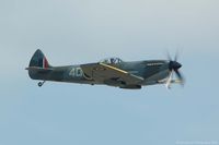 TE311 @ EGSU - Flying as part of the Flying Legends 2013 display. - by Carl Byrne (Mervbhx)