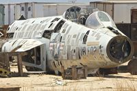 57-0393 - In a scrapyard in Rosamond , California - by Terry Fletcher