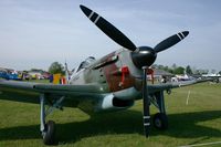 HB-RCF @ LFFQ - Morane Saulnier MS-412 (EKW D-3801), Swiss Historic Aircraft Collection, La Ferté-Alais Airfield (LFFQ), La Ferté-Alais Airfield (LFFQ) - by Yves-Q